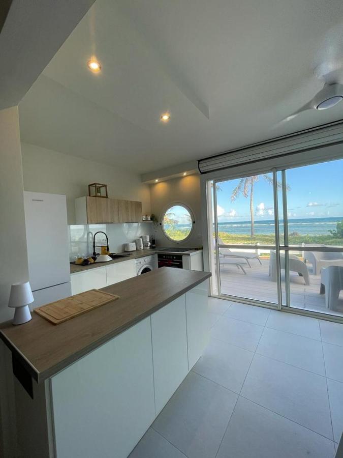 סן-פרנסואה Appartement La Perle, T2 Les Pieds Dans L'Eau A 50M De La Mer מראה חיצוני תמונה